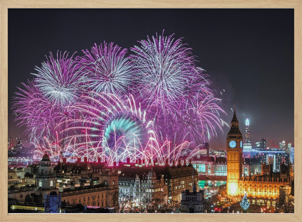 New Year Fireworks | Poster