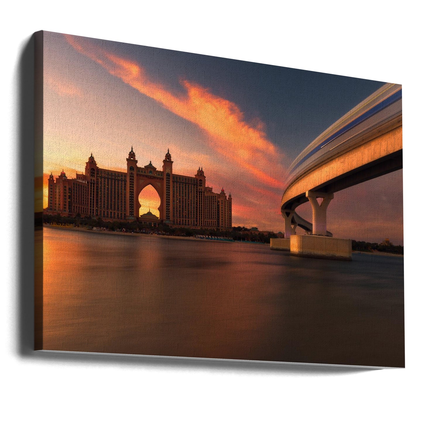 Atlantis Sonnenuntergang | Leinwand-Bilder