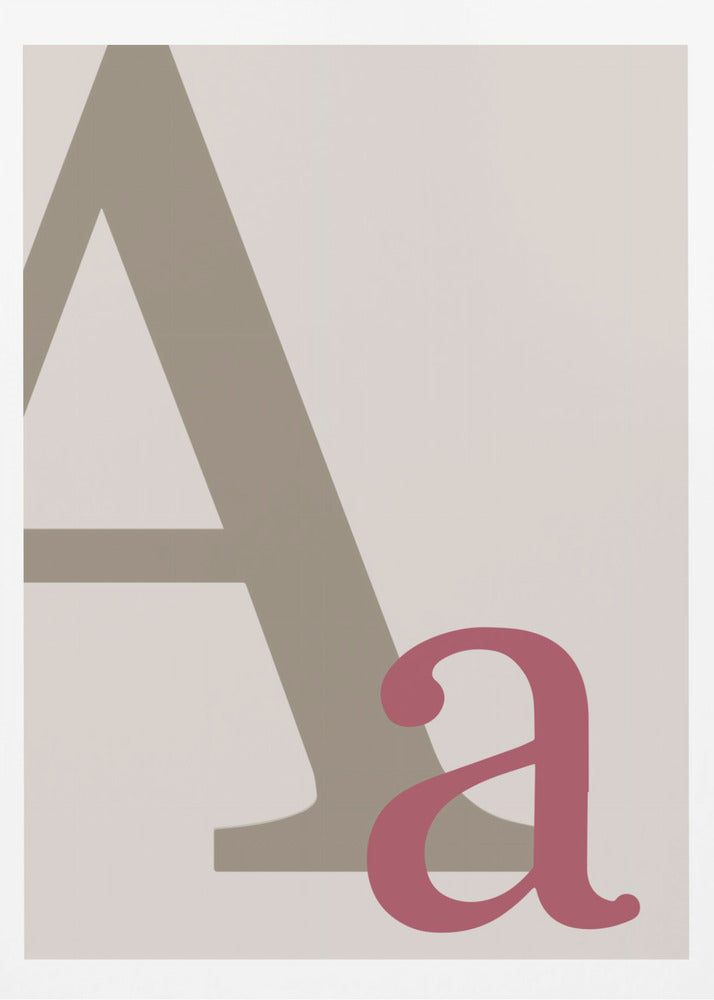Letter A | Poster