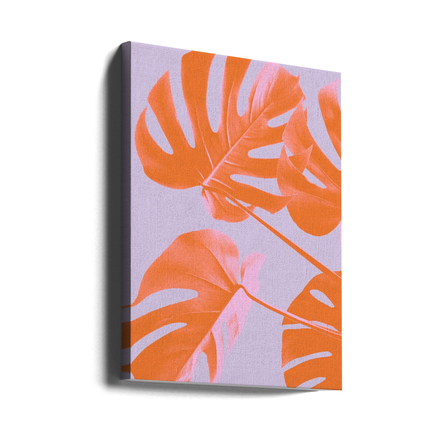 Monstera Purple 04 | Canvastaulut