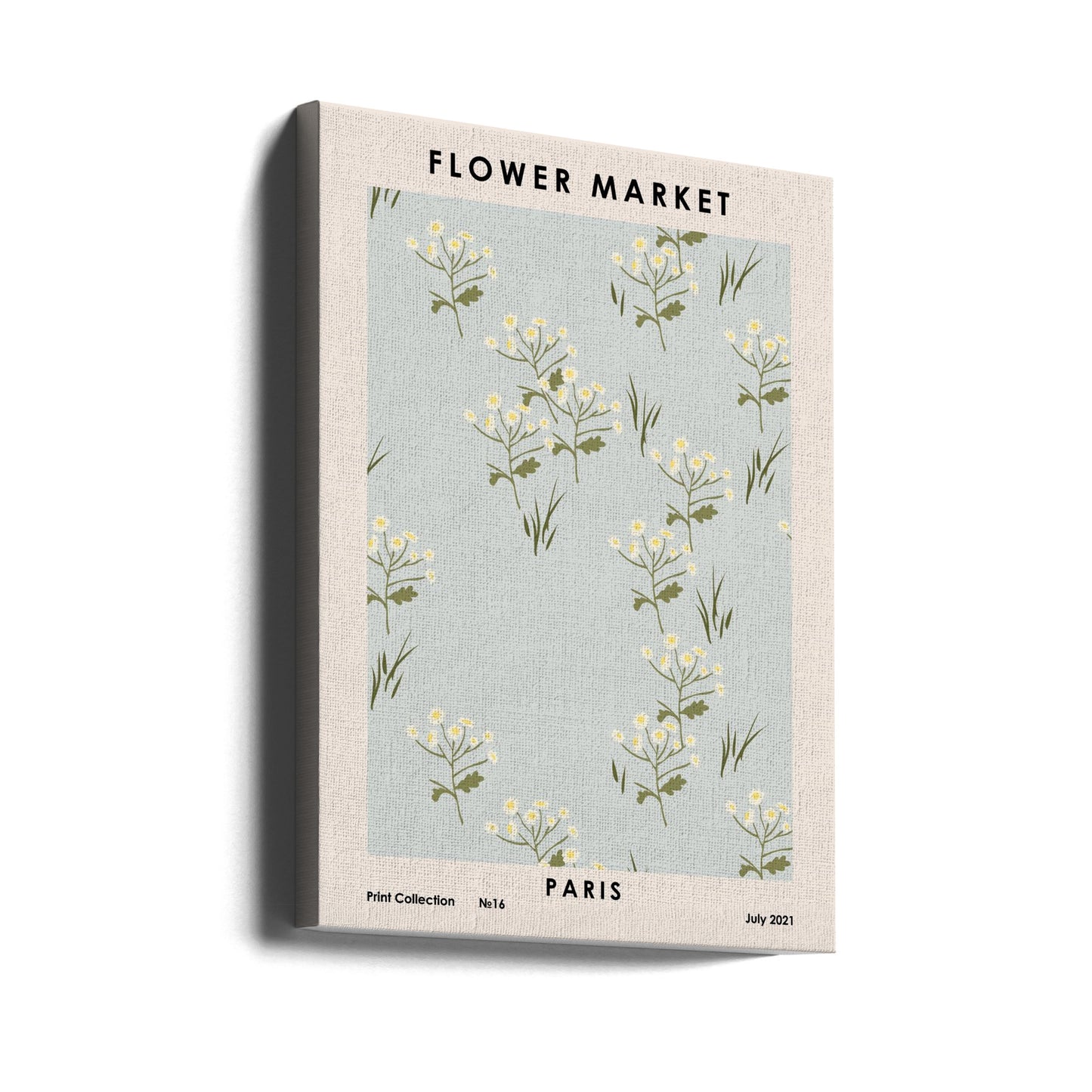 Marché aux Fleurs Paris | Tableaux sur Toile