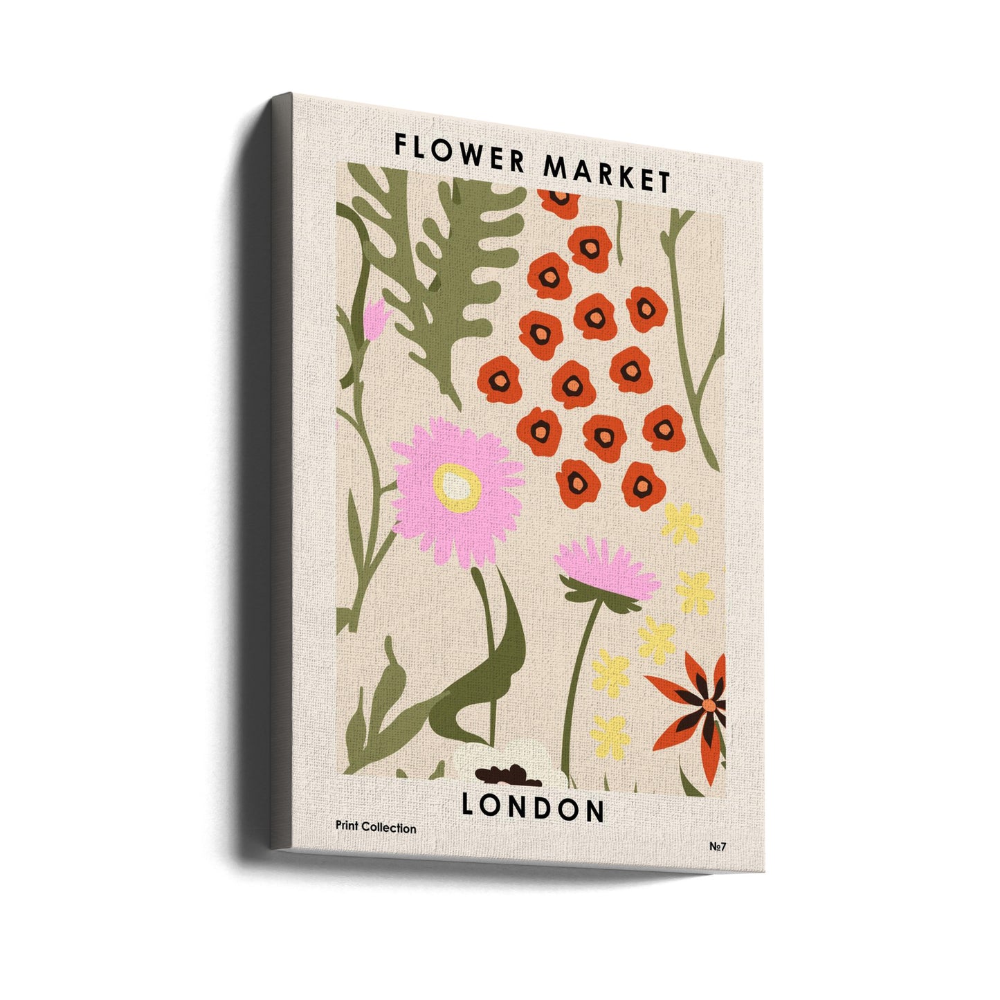 Marché aux fleurs de Londres | Tableaux sur Toile