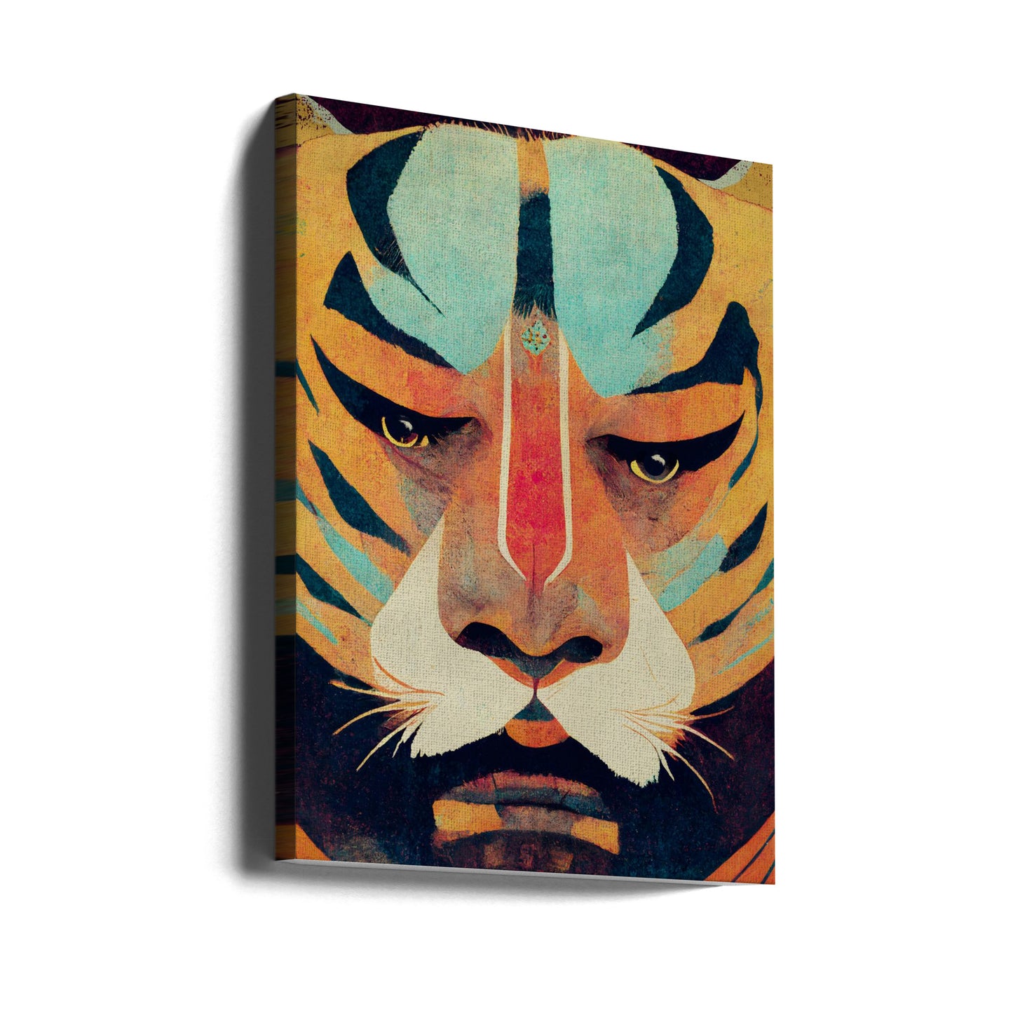 Tigre fort | Tableaux sur Toile