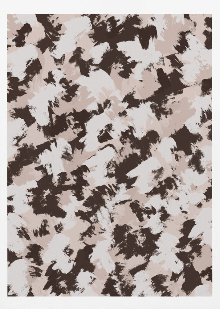 Brushstroke Chaos | Poster