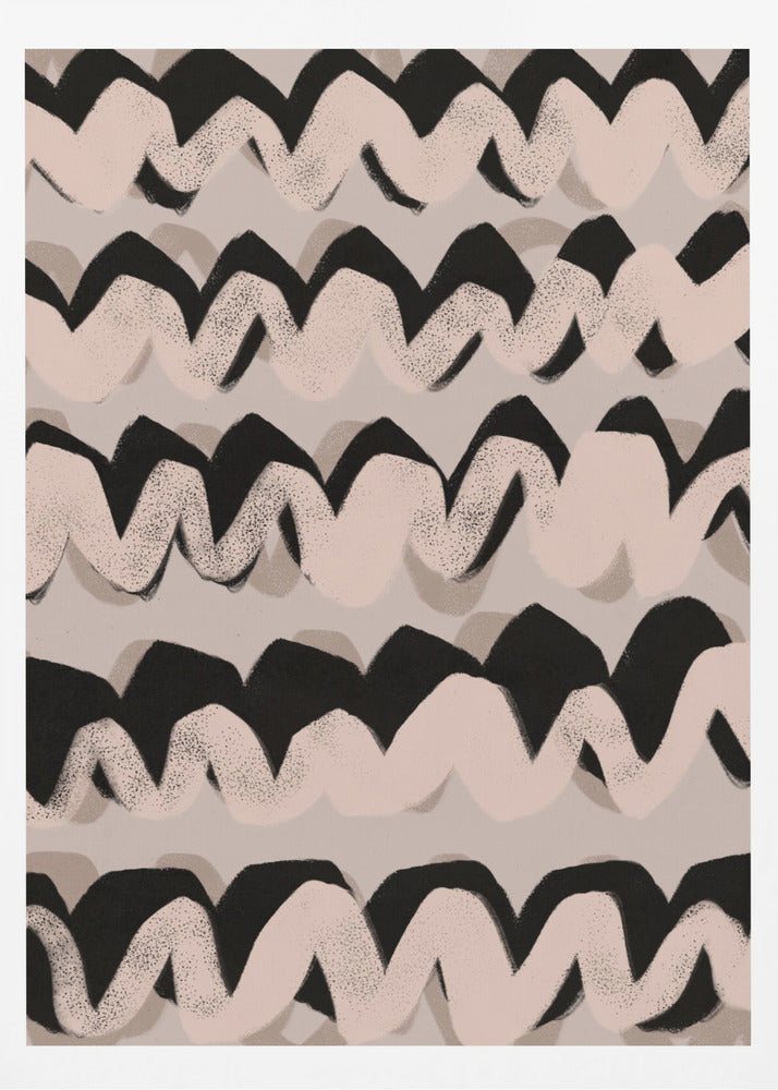 Zickzack-Wandteppich | Poster