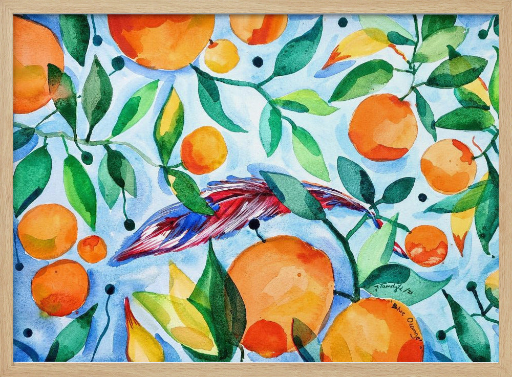 Orange Blå | Poster