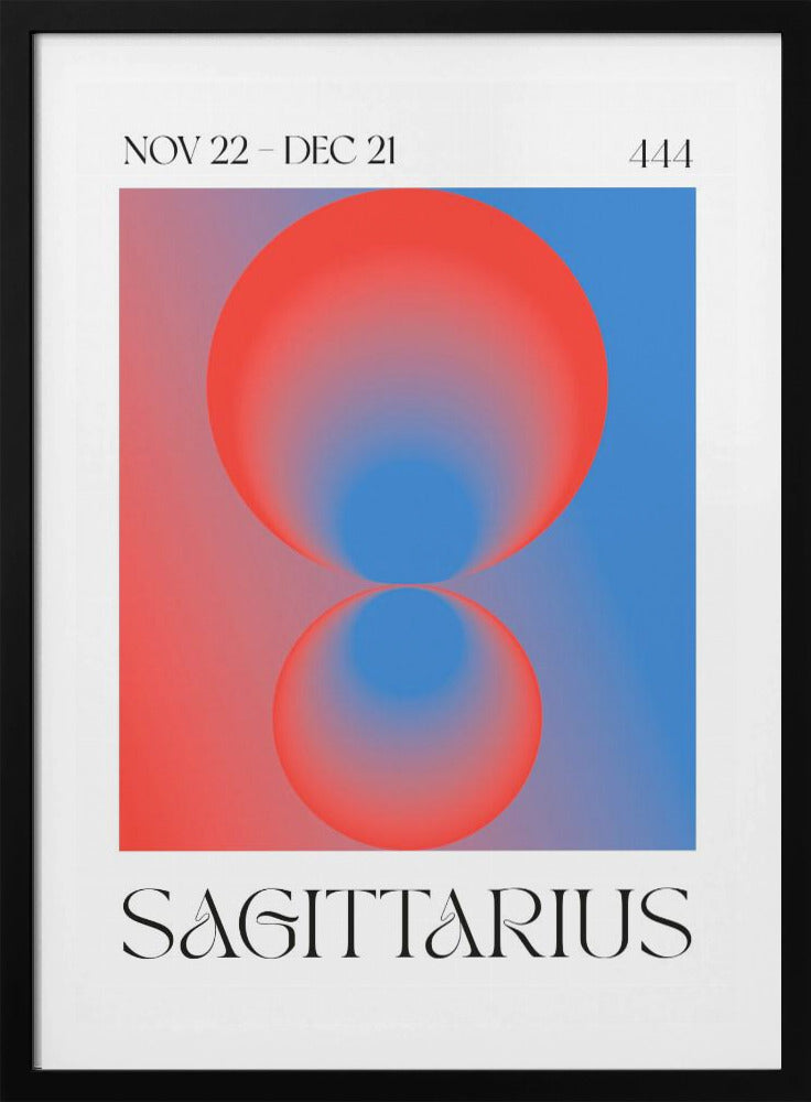 Modern Sagittarius Design | Poster