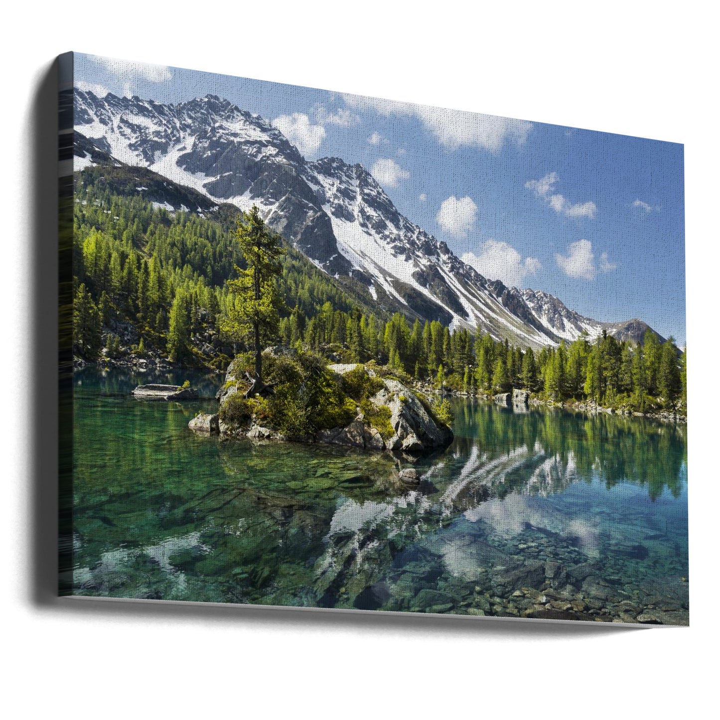 Green Mountain Lake | Canvas