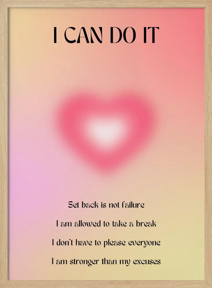 Motivational Aura Poster | Poster