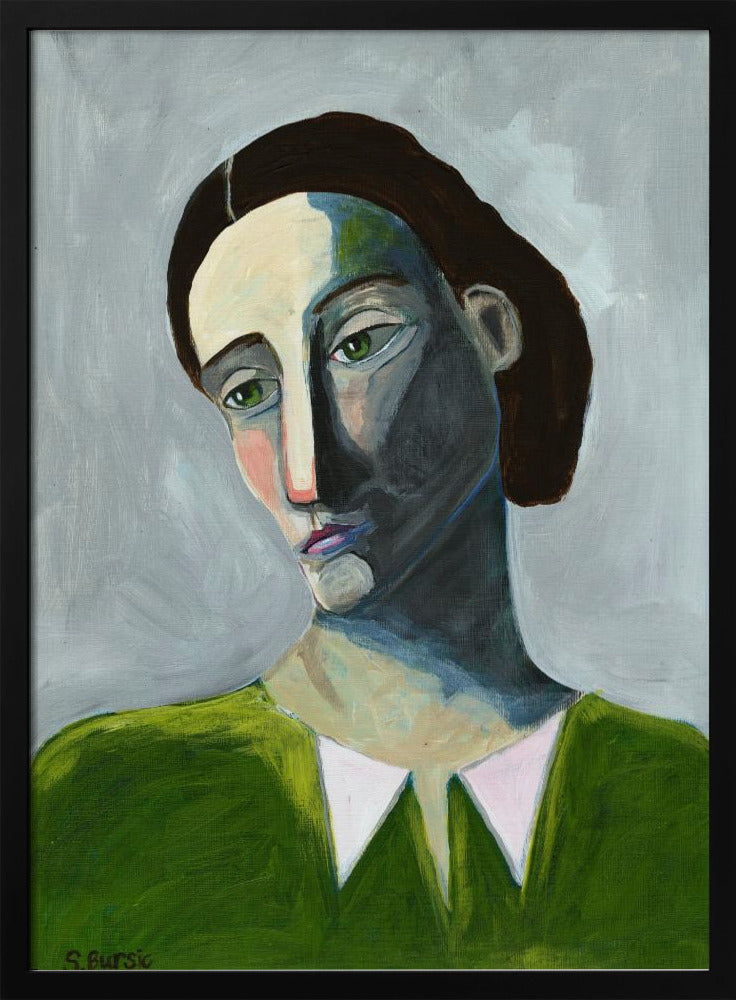 Mujer esperando | Posters - Impresiones de Arte