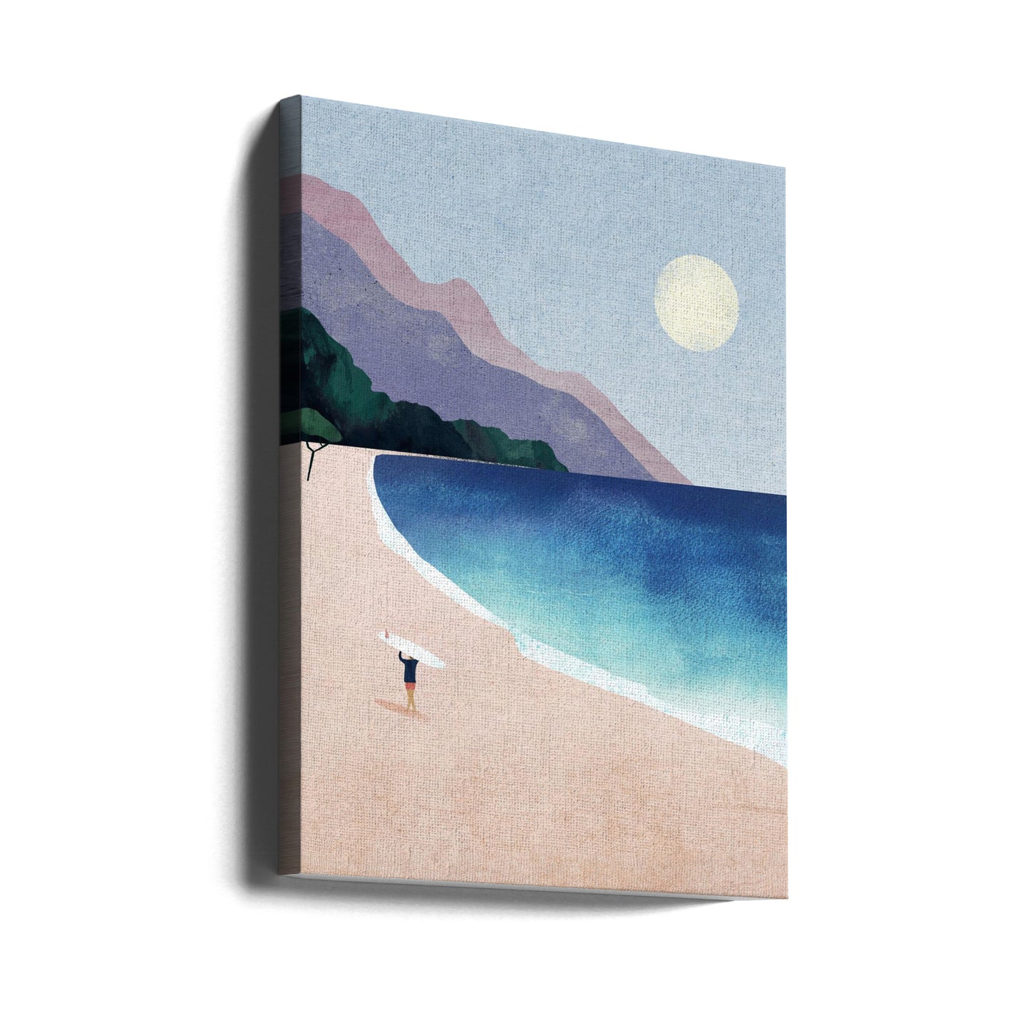 Surfstrand | Lærredsbilleder
