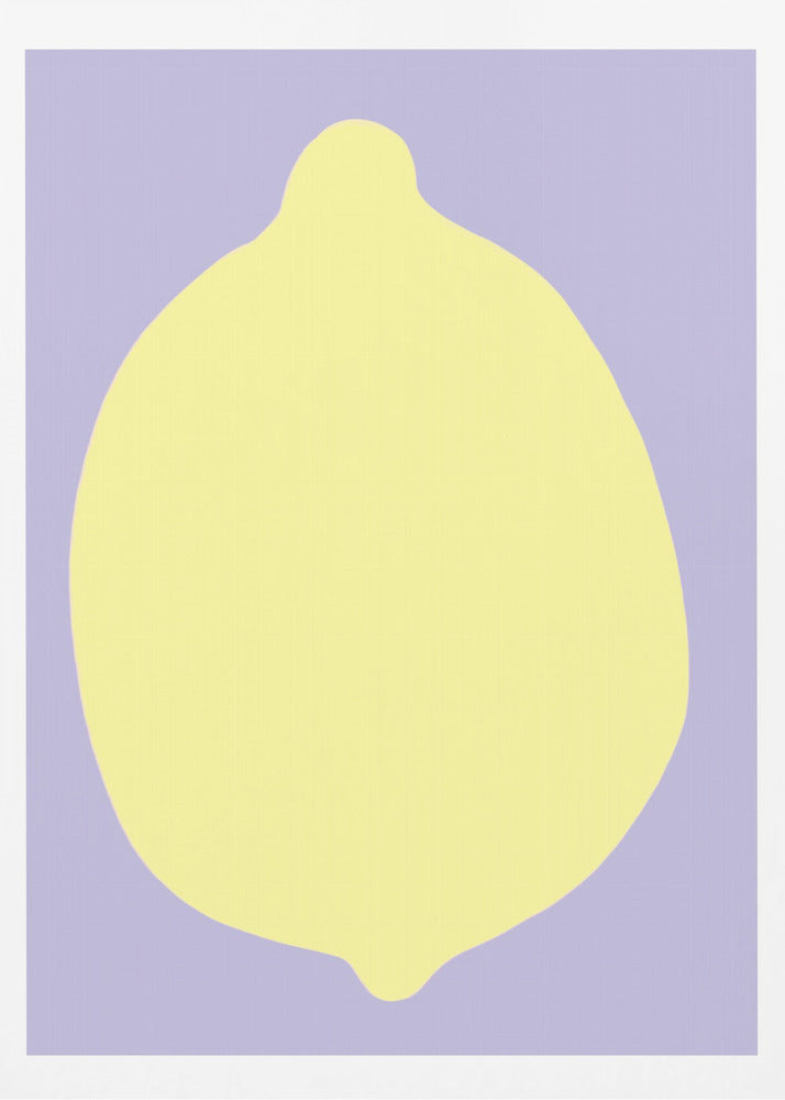 Lemon on Lavender | Poster