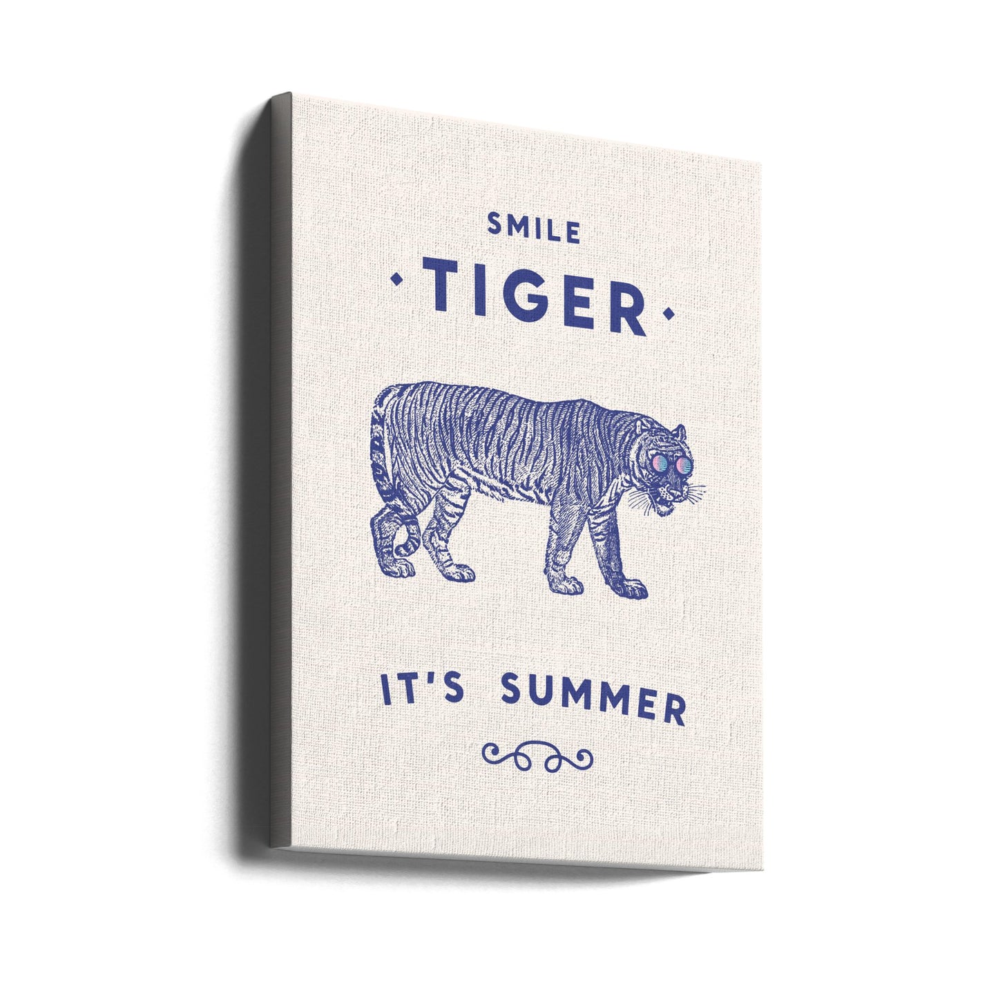 Smil Tiger | Lærredsbilleder
