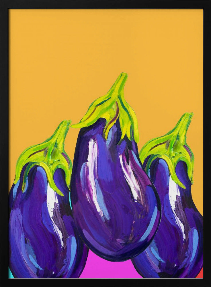 Smakrika auberginer | Poster