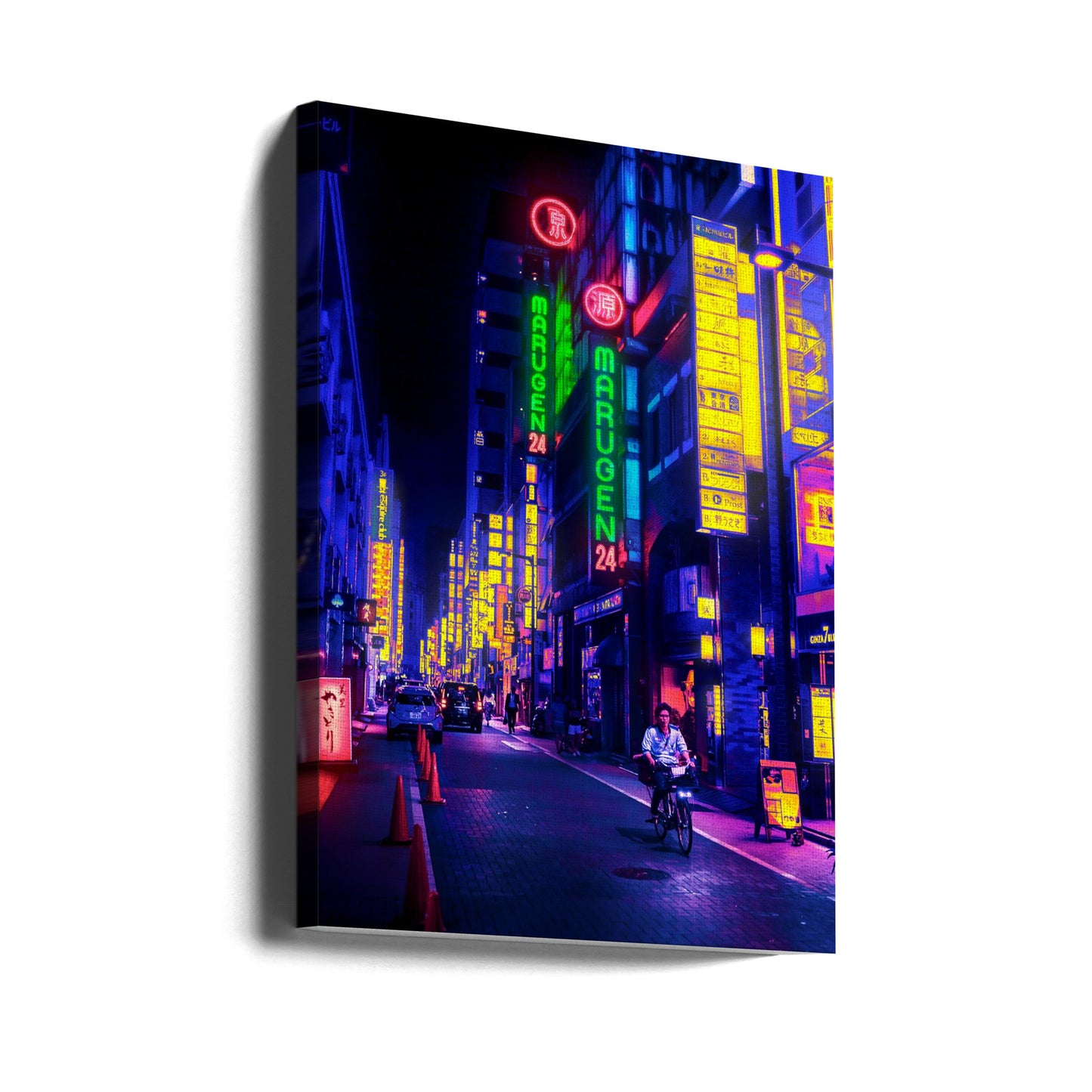 Neonkatu | Canvastaulut