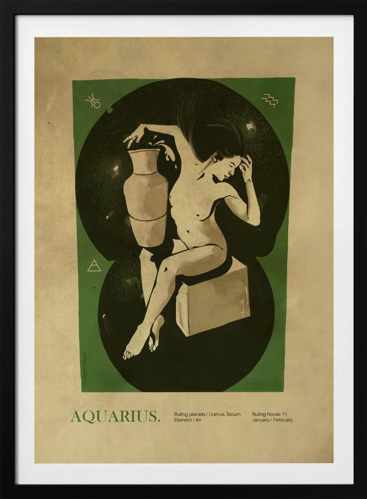 Aquarius print | Poster