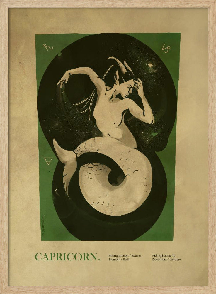 Steinbock-Druck | Poster