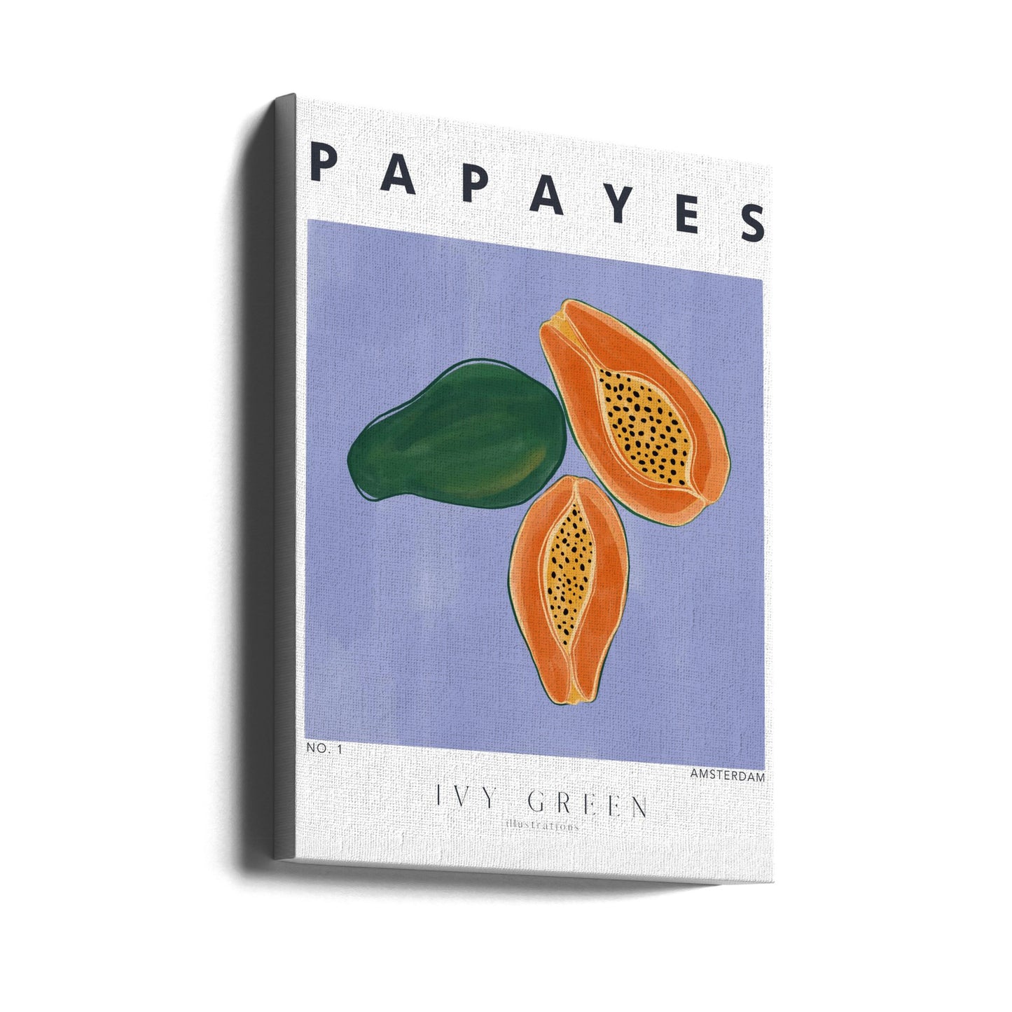 Papayas | Impresiones en Lienzo