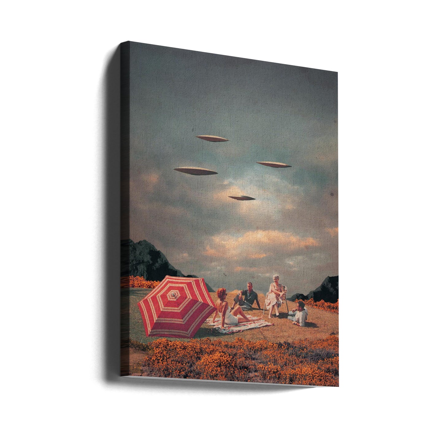 Faites comme s'ils n'étaient jamais venus | Tableaux sur Toile