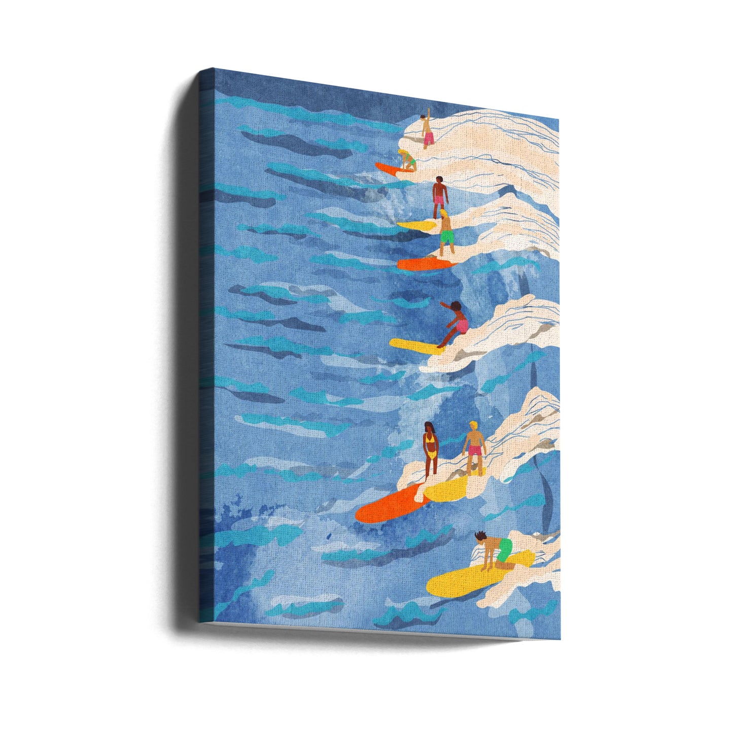 entspanntes Surfen | Leinwand-Bilder