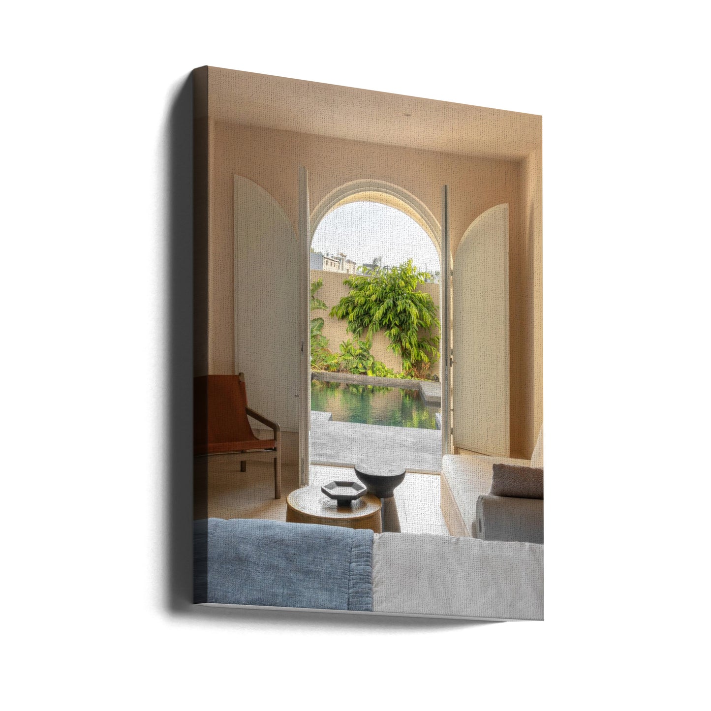 Piscine privée | Tableaux sur Toile