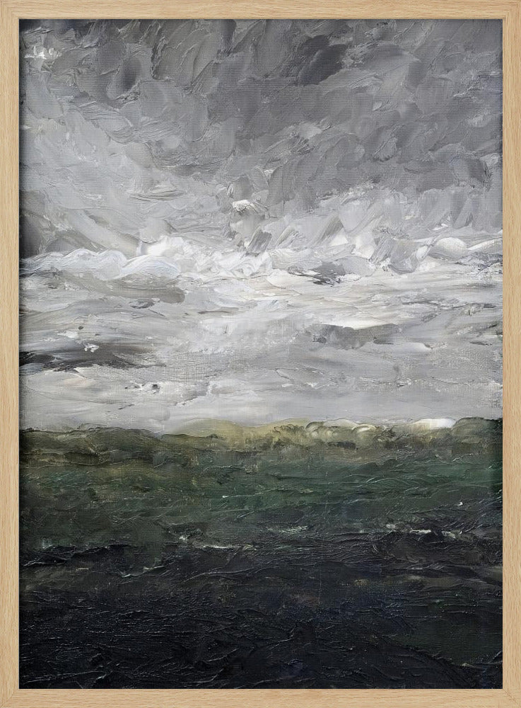 Landskabsstudie af heden 1905 | Plakater - Kunsttryk