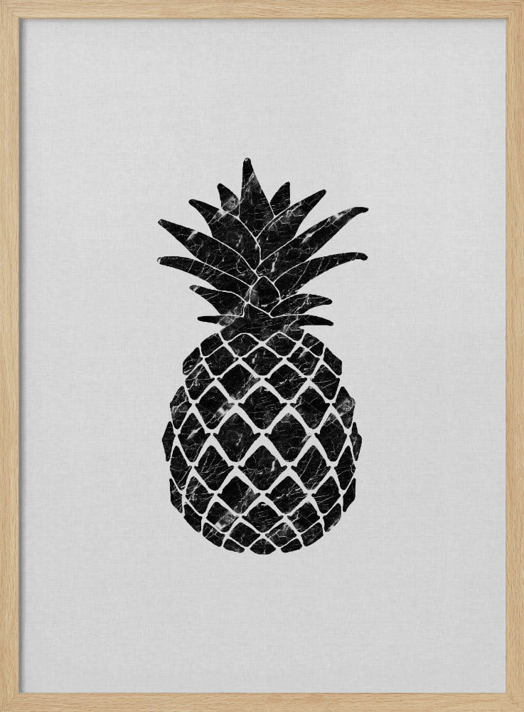 Marble Pineapple | Poster