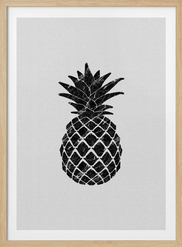 Marble Pineapple | Poster