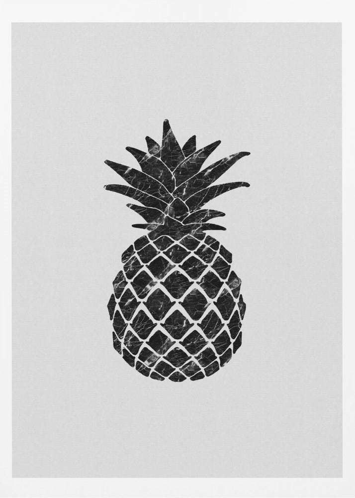 Marble Pineapple | Poster