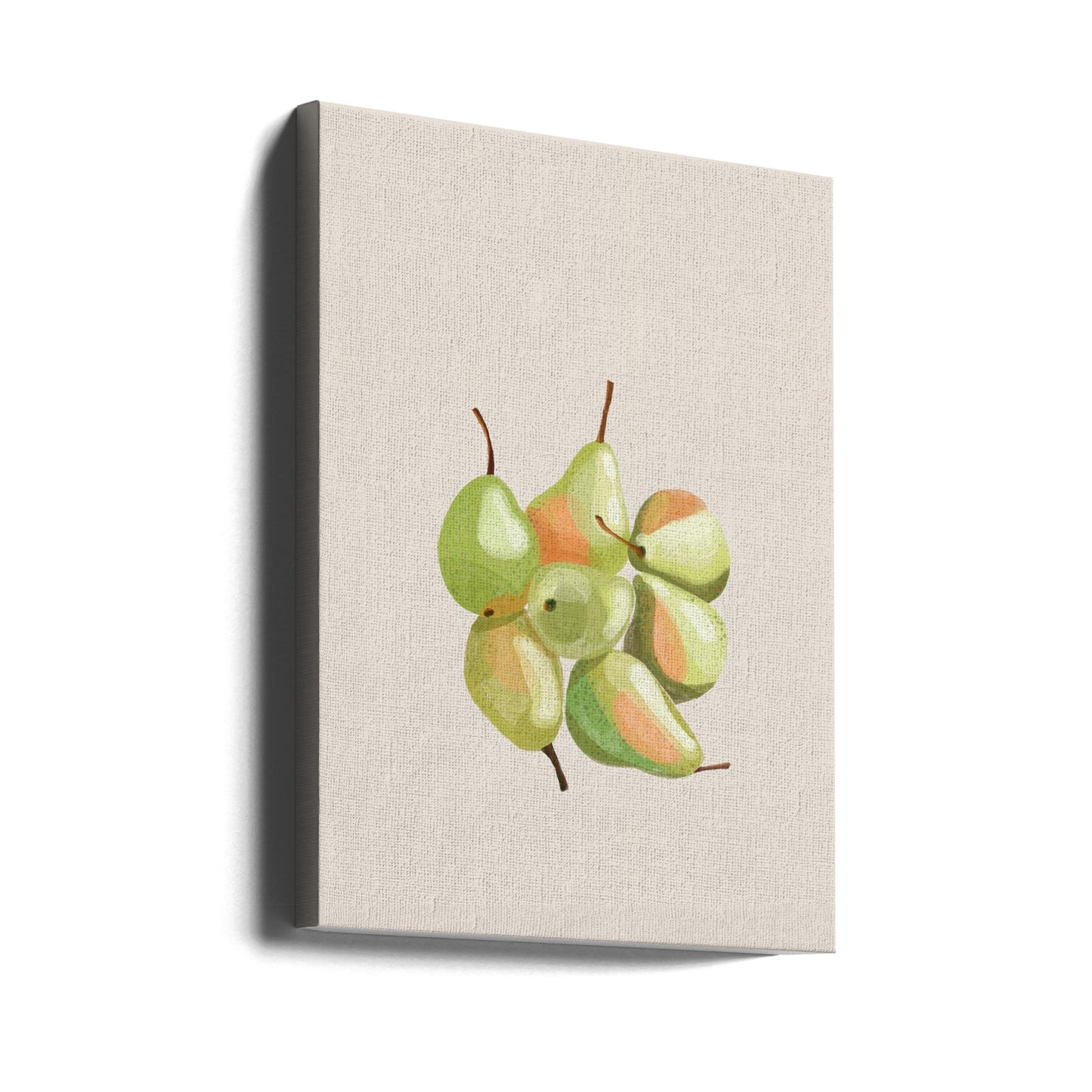 Seven pears | Canvas