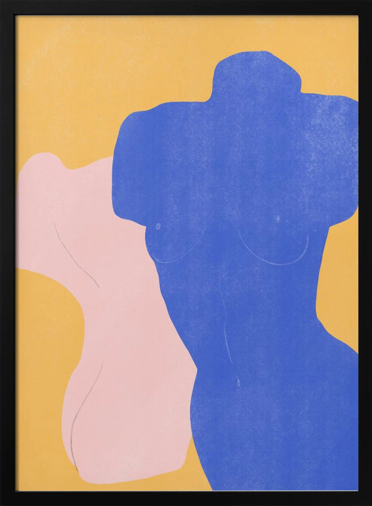 Colorful Torso Silhouettes | Poster