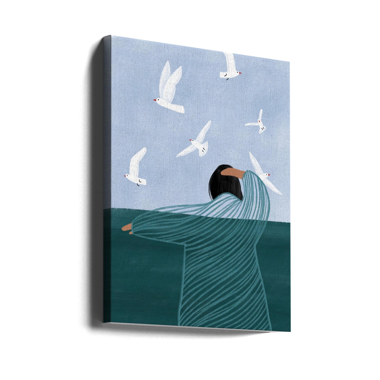 Lugn vid havet | Canvas