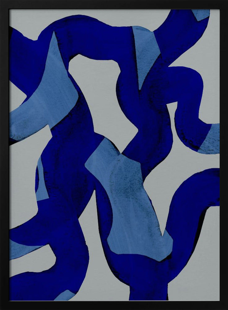 Abstract Brush Strokes 65X | Poster