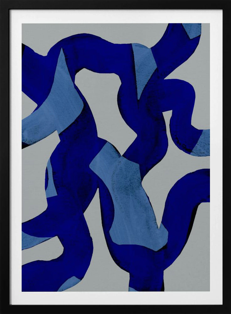 Abstract Brush Strokes 65X | Poster