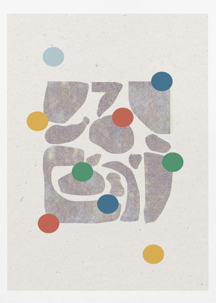 Färgglad harmoni | Poster