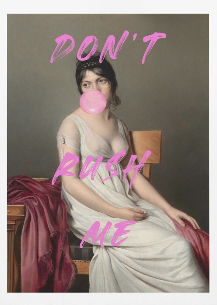 Don't Ruch Me | Poster