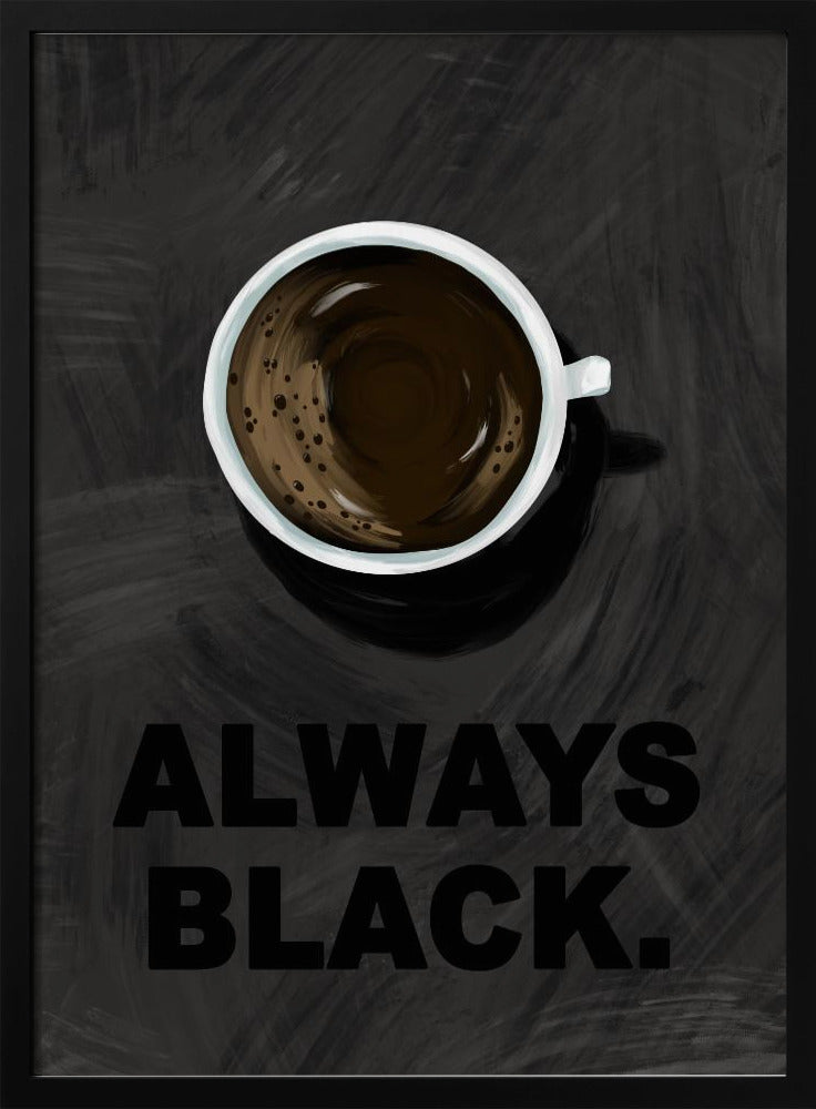 Svart kaffe | Poster
