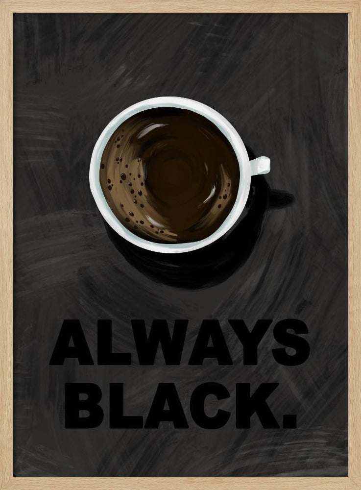 Svart kaffe | Poster