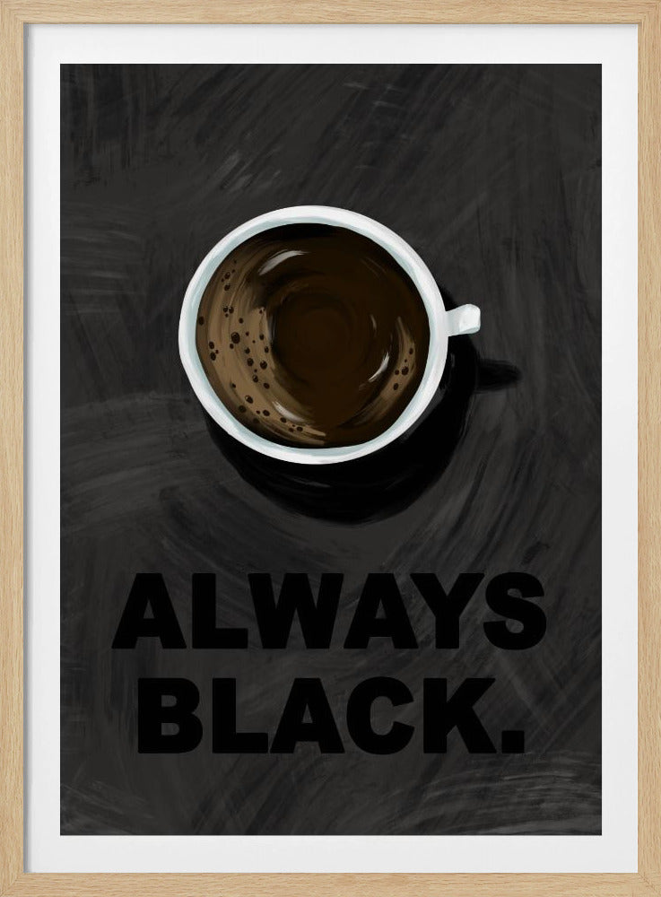 Svart kaffe | Poster