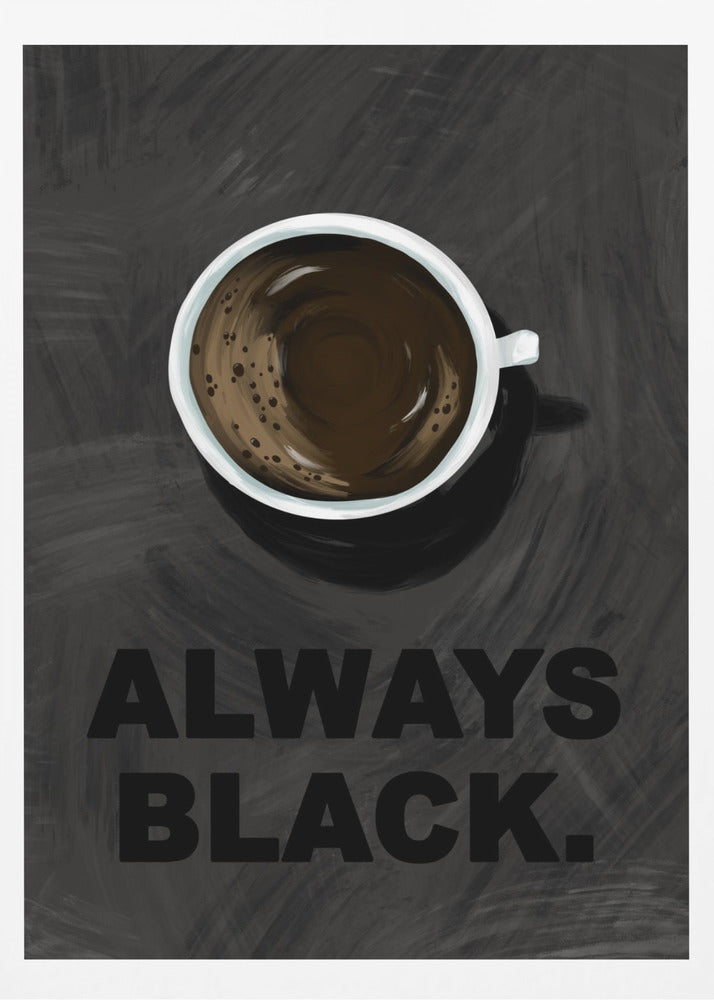 Svart kaffe | Poster