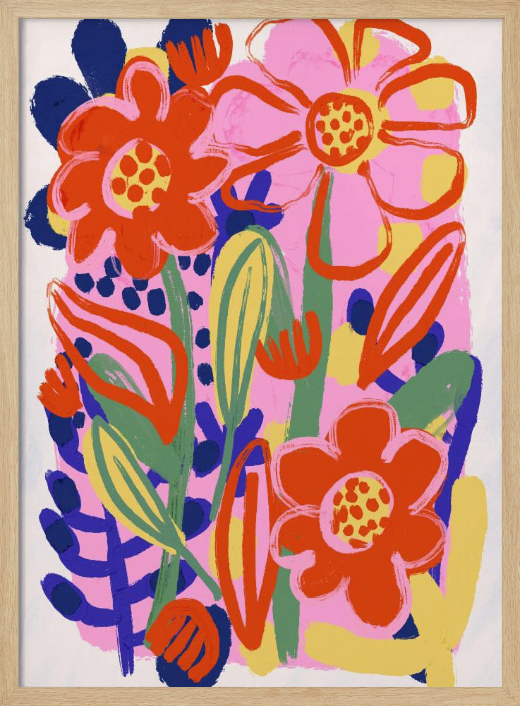 Summer Flowers No 2 | Poster