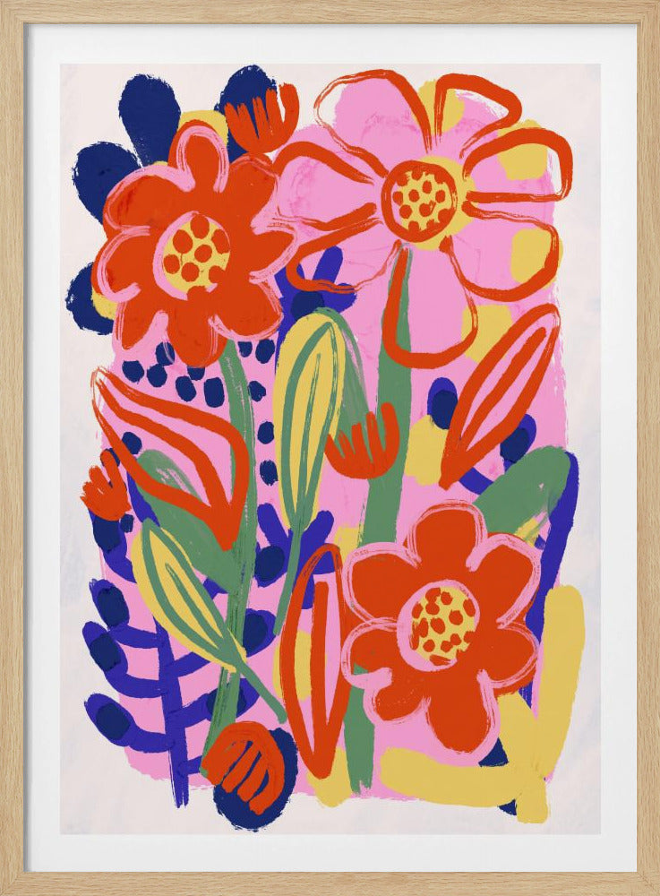 Summer Flowers No 2 | Poster