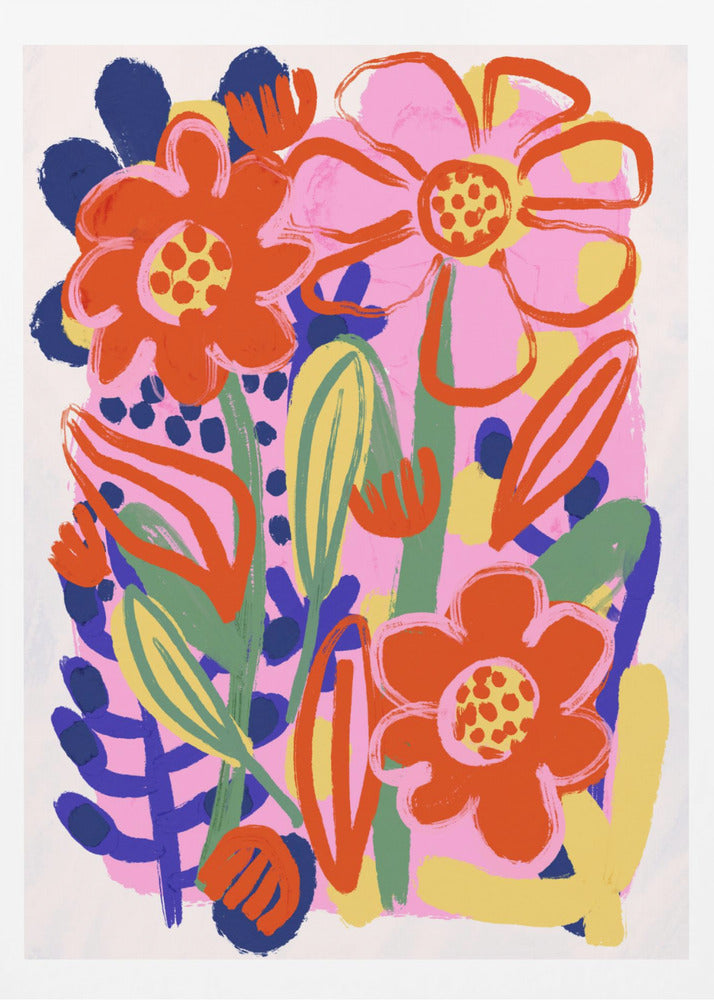 Summer Flowers No 2 | Poster