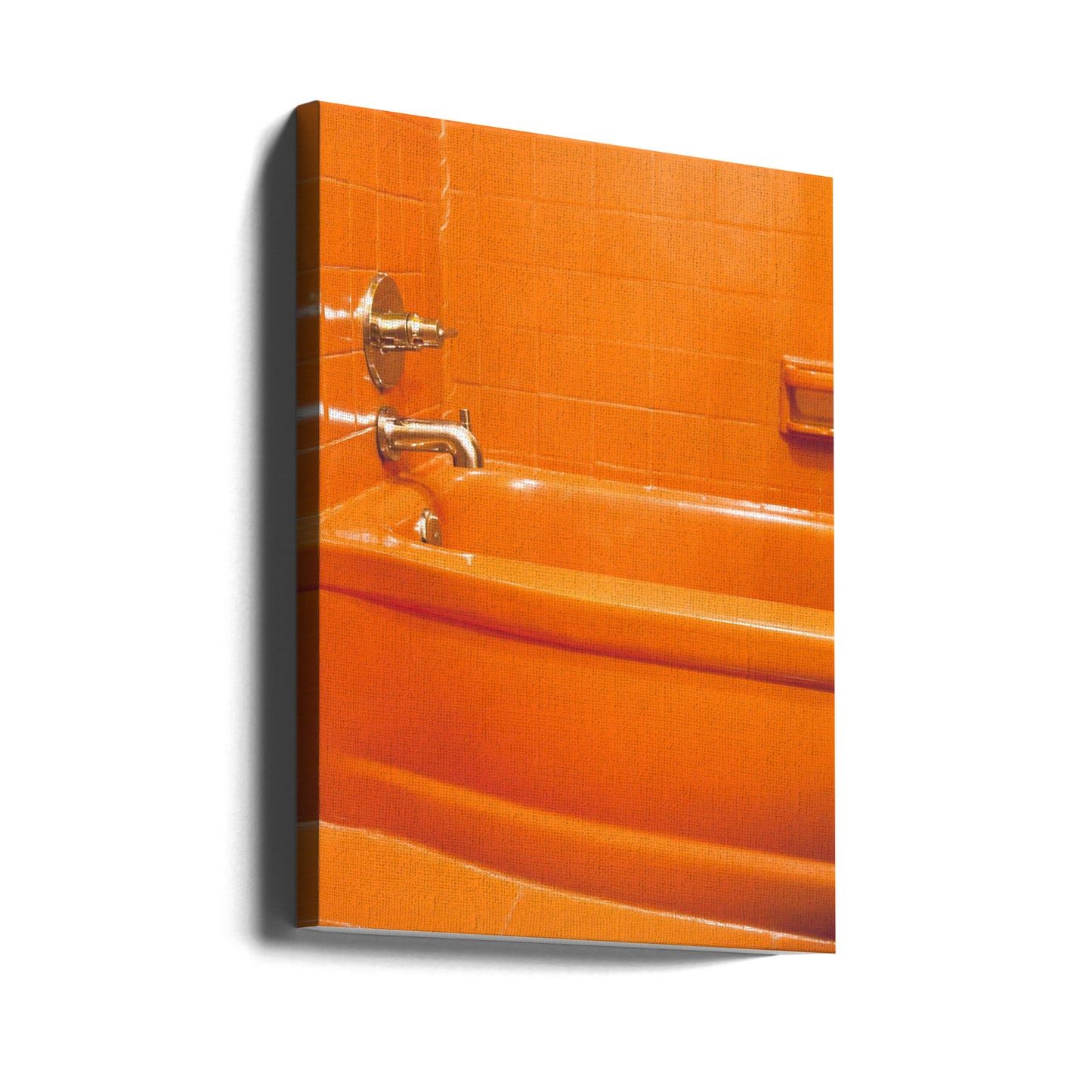 Orange badkar | Canvas