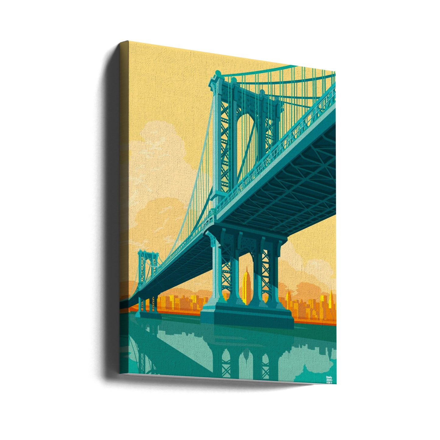 Pont de Manhattan à New York | Tableaux sur Toile