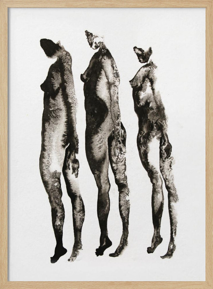 Figurstudie 3x | Poster