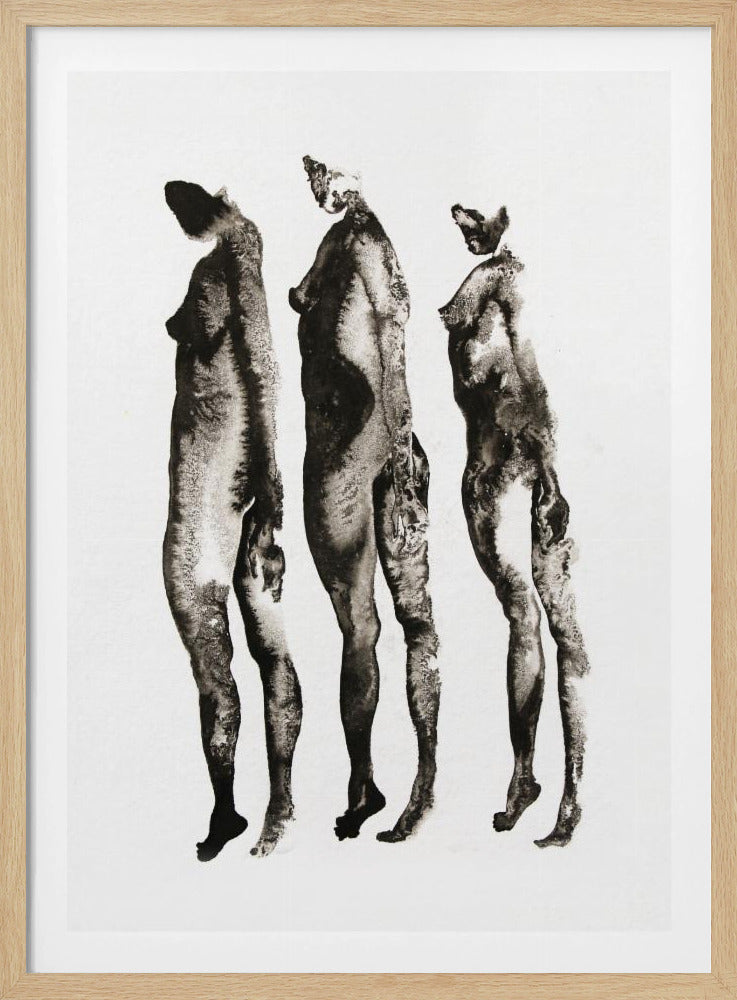 Figurstudie 3x | Poster