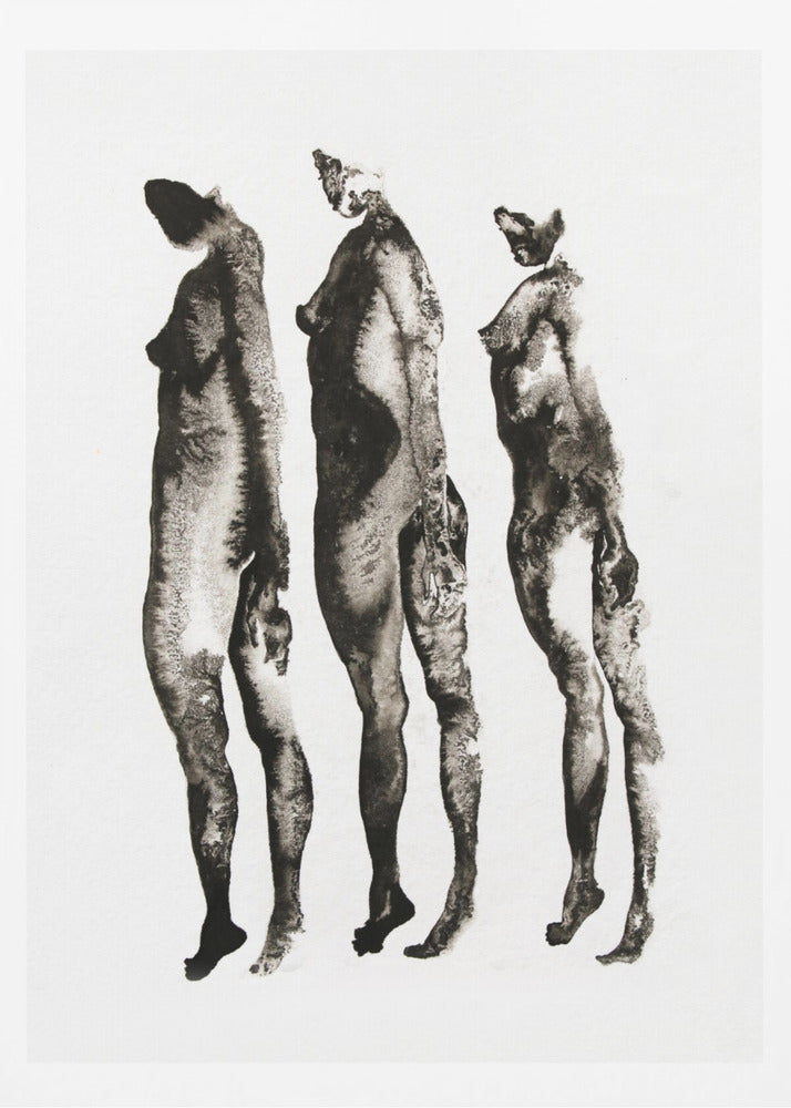 Figurstudie 3x | Poster
