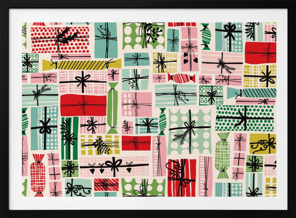 Favorite gift wrapped pattern | Poster