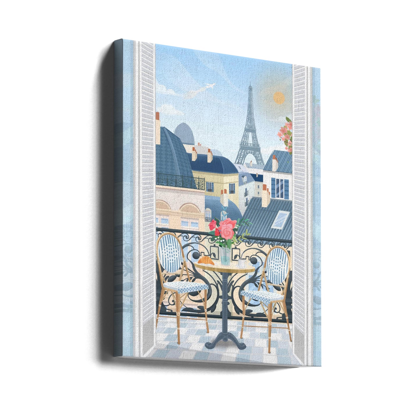 Pariisin terassi | Canvastaulut